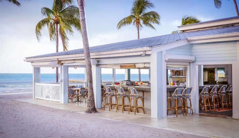 view of outdoor bar area