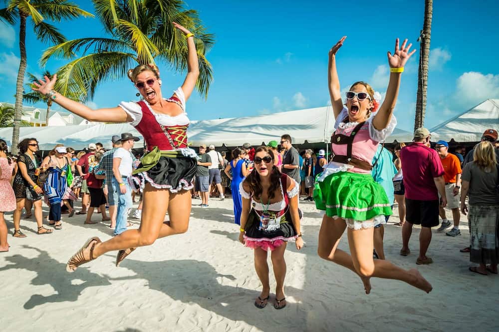 people excited about brewfest