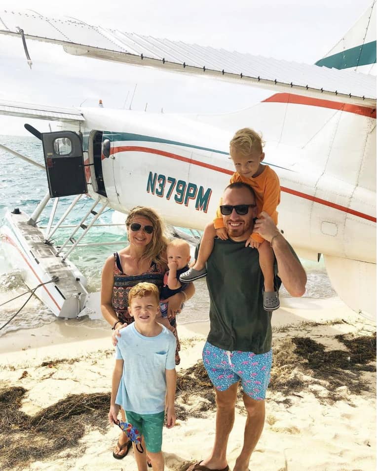 family by small plane
