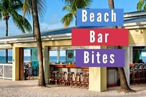 beach bar flyer