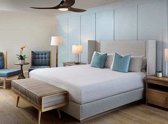 King bed.
